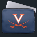 V Saber Laptop Sleeve<br><div class="desc">Check out these Virginia Cavaliers designs! Show off your Virginia Cavaliers pride with these new University products. These make the perfect gifts for the Virginia student,  alumni,  family,  friend or fan in your life. All of these Zazzle products are customizable with your name,  class year,  or club. Go Wahoos!</div>