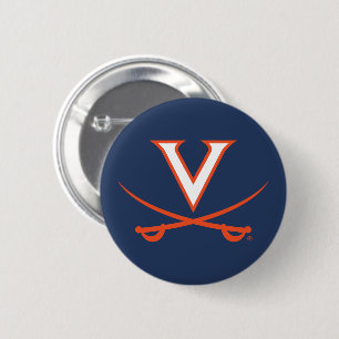 V Sabre 6 Cm Round Badge