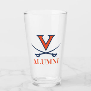 V Sabre Alumni Glass