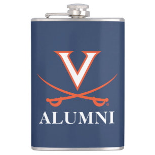 V Sabre Alumni Hip Flask