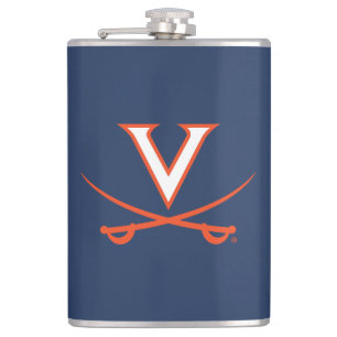 V Sabre Hip Flask
