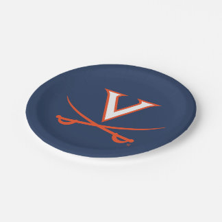 V Sabre Paper Plate