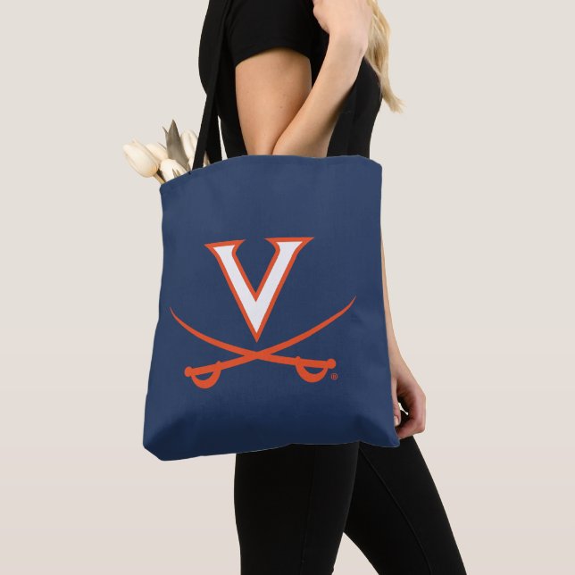 V Sabre Tote Bag (Close Up)