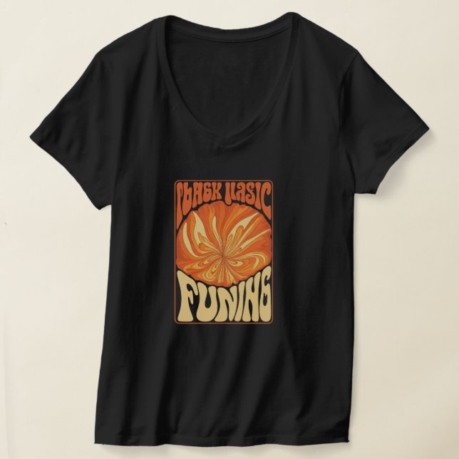 V shape neck tshirt  (Laydown)