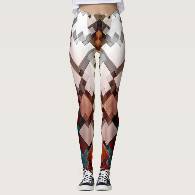 V-Stack Pyramid ZM1 Leggings (Front)