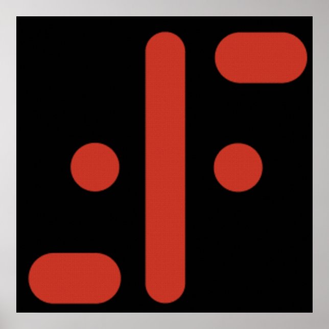 V the Visitors 1983 Logo Poster (Front)