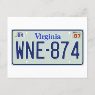 VA87 POSTCARD