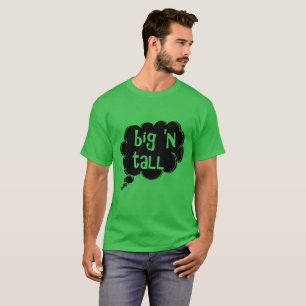 Va-cA Big 'n TALL green t-shirt (sizes to 6X)