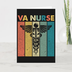 Va Nurse Retro Vintage Valentine For Nurse Va Nurs Card