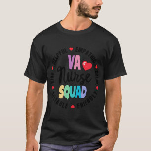 Va Nurse Squad Nurse Team Registered Nursing T-Shirt