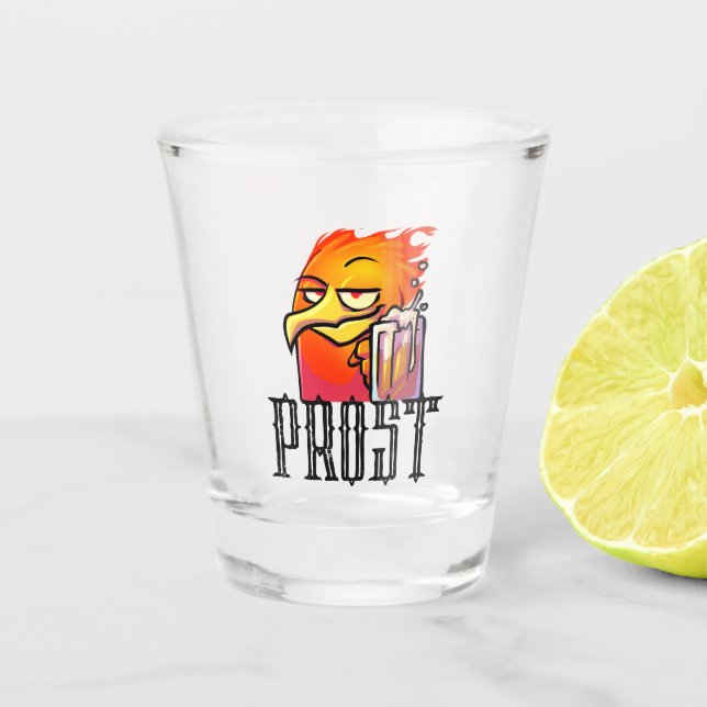 VA Prost Shot Glass (Front)