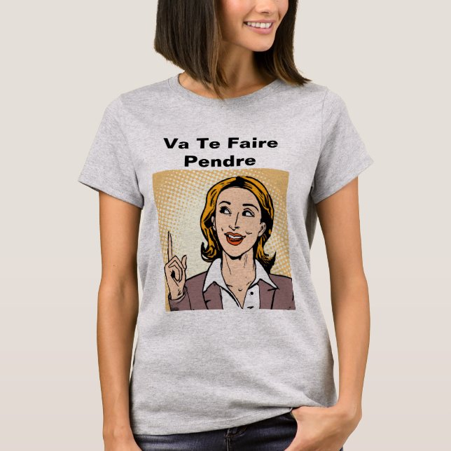 Va Te Faire Pendre Basic T-Shirt (Front)