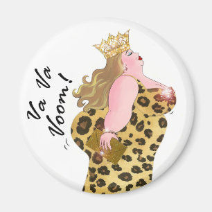 Va Va Voom! Big Girl Fun magnets