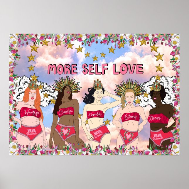 Va Va Womb More Self Love Print (Front)