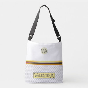 VA Valentina stylish banded Crossbody Bag