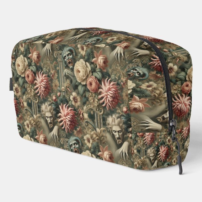 Vacant Hearts – Gothic Victorian Dopp Kit (Right Corner)