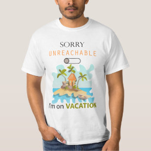 Vacation and Travel Sign T-Shirt