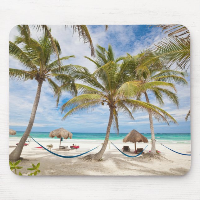Vacation Beach Mouse Pad (Front)