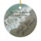 Vacation Beach Souvenir Christmas Ornament