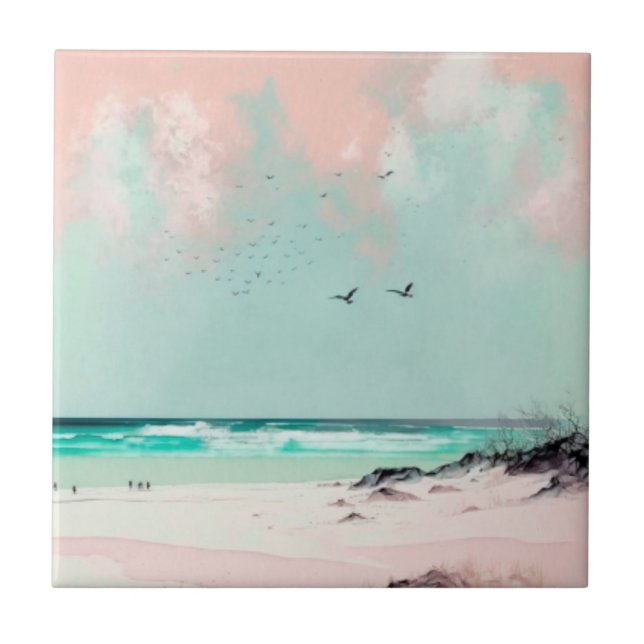 Vacation beach tile (Front)