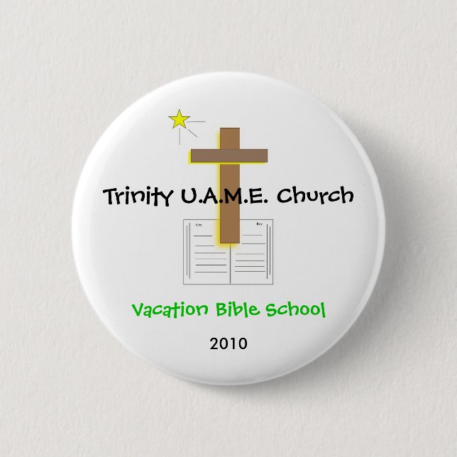 Vacation Bible School Button (Front)
