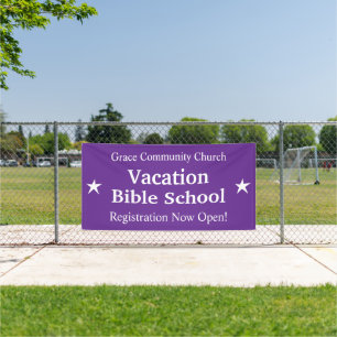Vacation Bible School Custom Banner