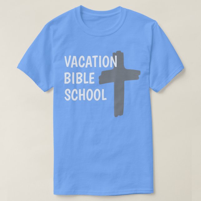 Vacation Bible School  VBS Church Camp Shirt  (Design Front)