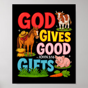 Vacation Bible School Yee Haw Vbs 2025 Animal Farm Poster