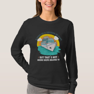 Vacation Boating Boat Captain Cruise Ship Cruising T-Shirt