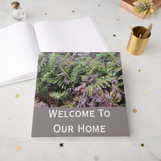 Vacation Cabin Rental Ferns Nature Guest Welcome Book