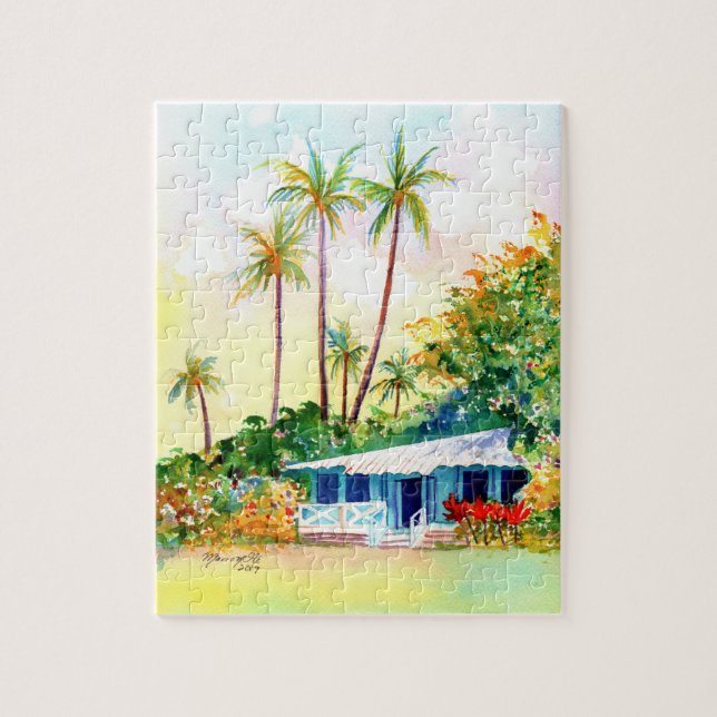 Vacation Cottage in Hawaii Jigsaw Puzzle (Vertical)