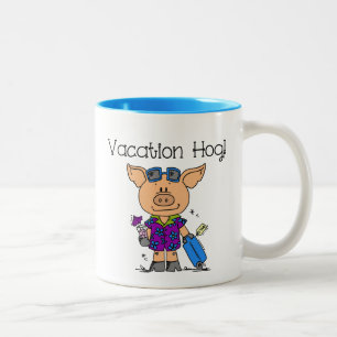 Vacation Hog Two-Tone Coffee Mug
