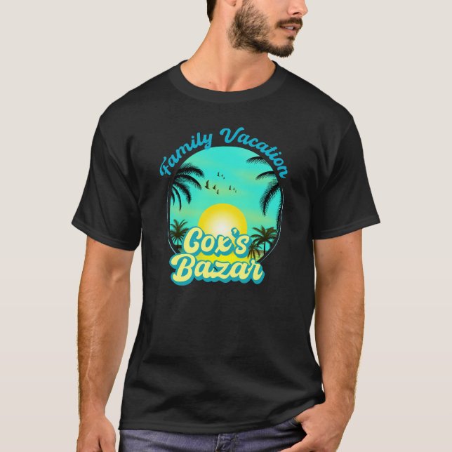 Vacation in Cox's Bazar T-Shirt (Front)