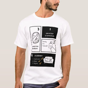 Vacation is Knocking   Find hotel. Sleep. Repeat T-Shirt