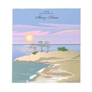 Vacation Island 1 Personalised Notepad