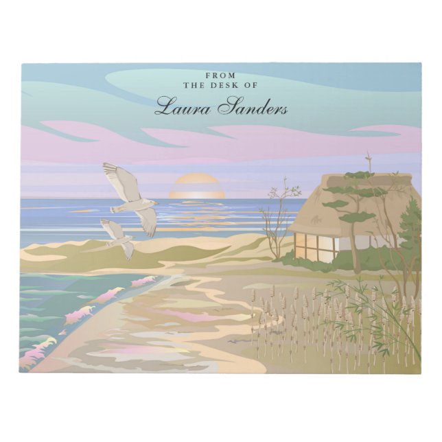 Vacation Island 2 Personalised Notepad (Front)