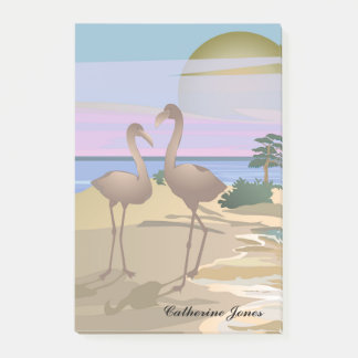 Vacation Island 3 Personalised Post-it Notes