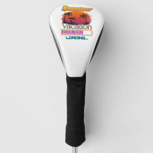 Vacation Loading Summer Sunset Beach Golf Head Cover