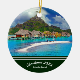 Vacation Memory Ornament - Photo & Location!