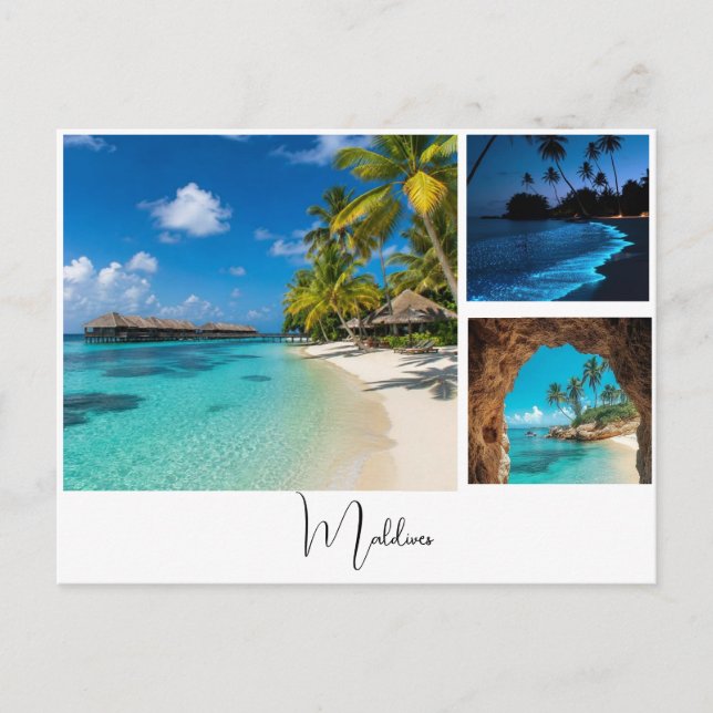 Vacation memory photo postcard | custom postcard  (Front)