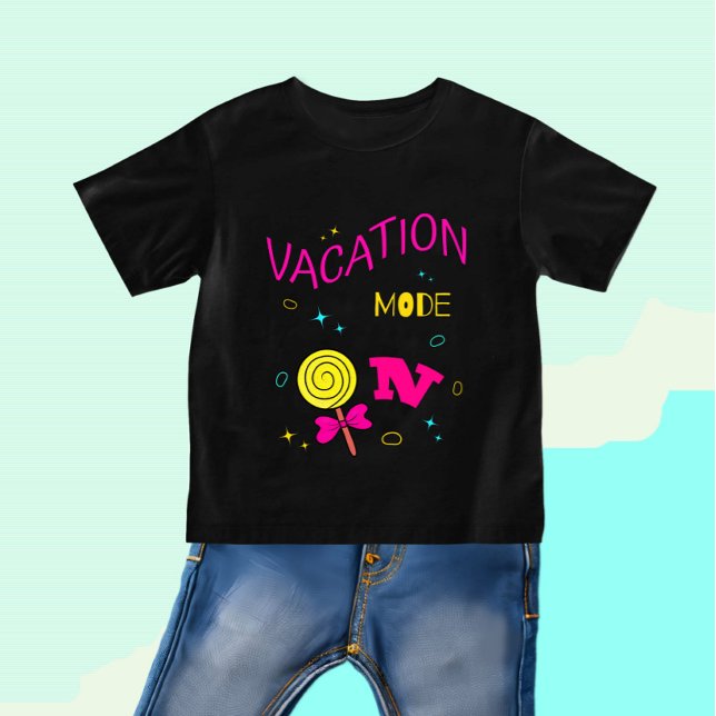Vacation mode On Baby T-Shirt (Creator Uploaded)