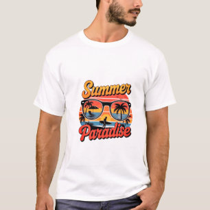 Vacation Mode On – Summer Island Design T-Shirt
