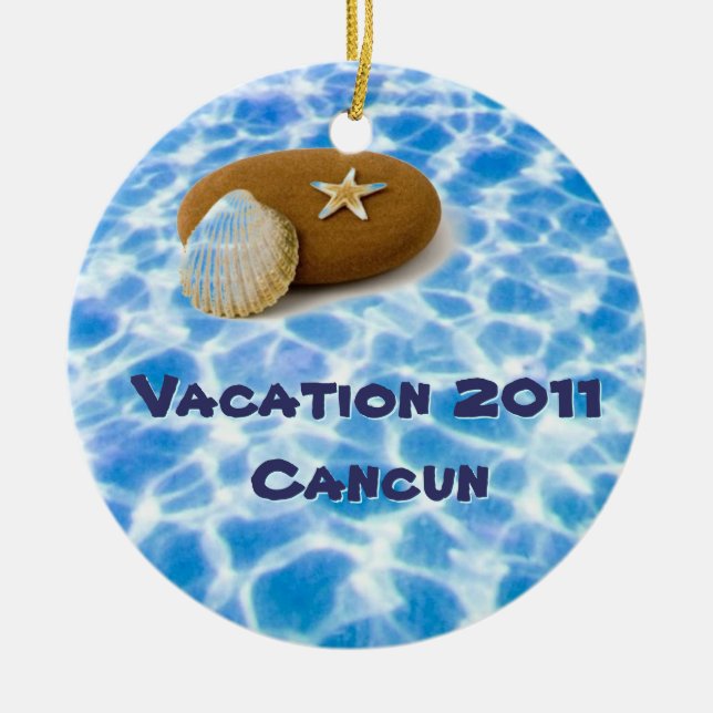 Vacation Ornament (Front)