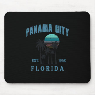 Vacation Panama City Florida Est 1953 Summer Men W Mouse Pad