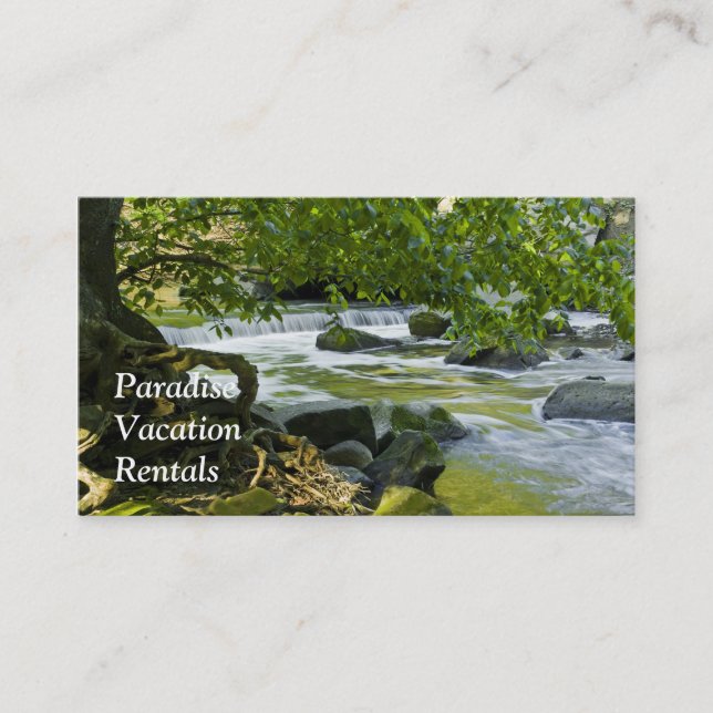 Vacation Rental  Business Card (Front)