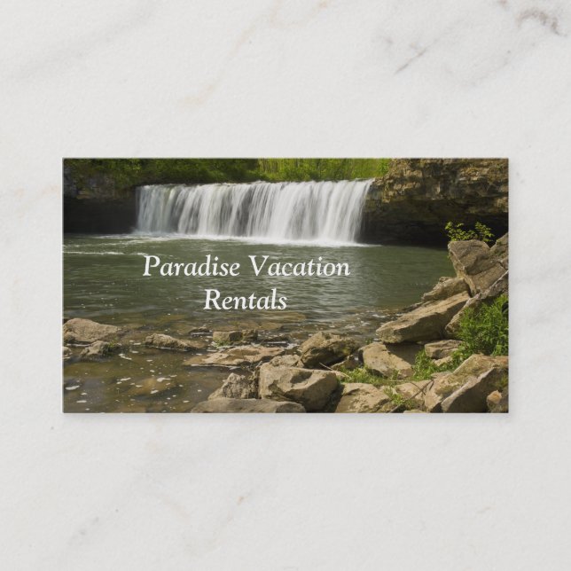 Vacation Rental  Business Card (Front)