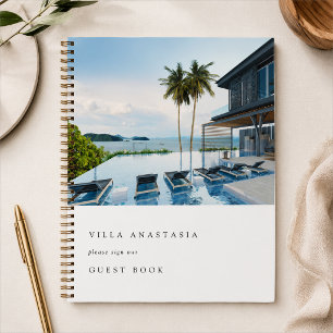 Vacation Rental Guest Book Property Journal