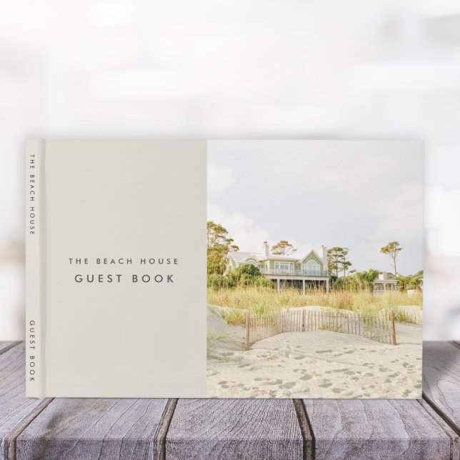 Vacation Rental Guest Comments Beach House Neutral Book (Creator Uploaded)