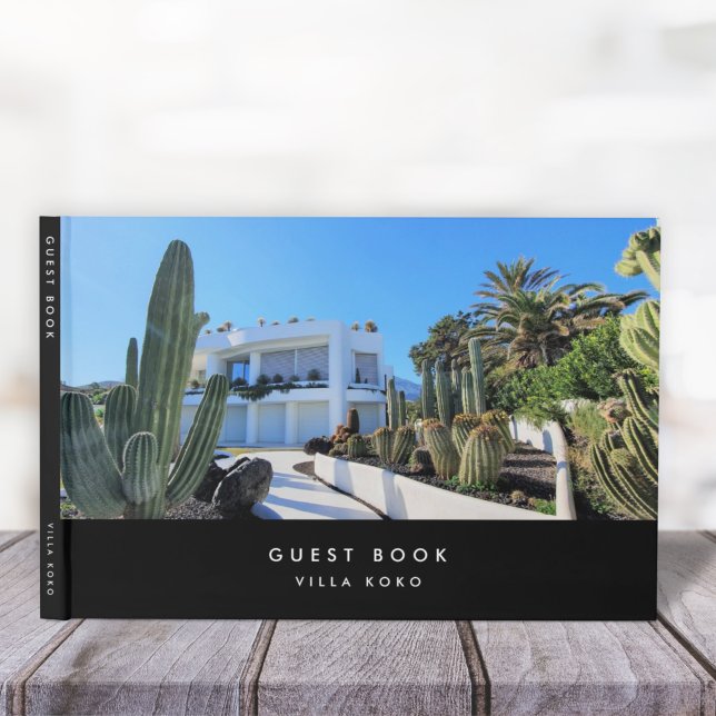 Vacation Rental Guest Feedback Modern Black Book (Creator Uploaded)