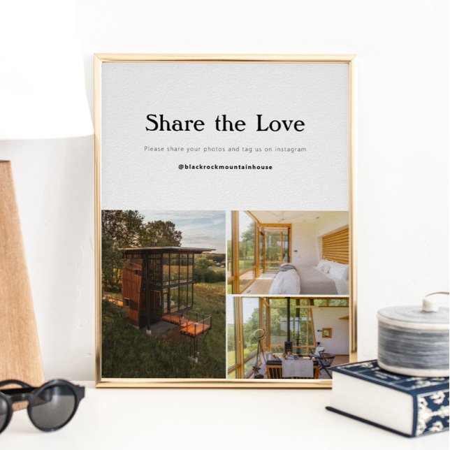 Vacation Rental Home Social Media Sign (Creator Uploaded)